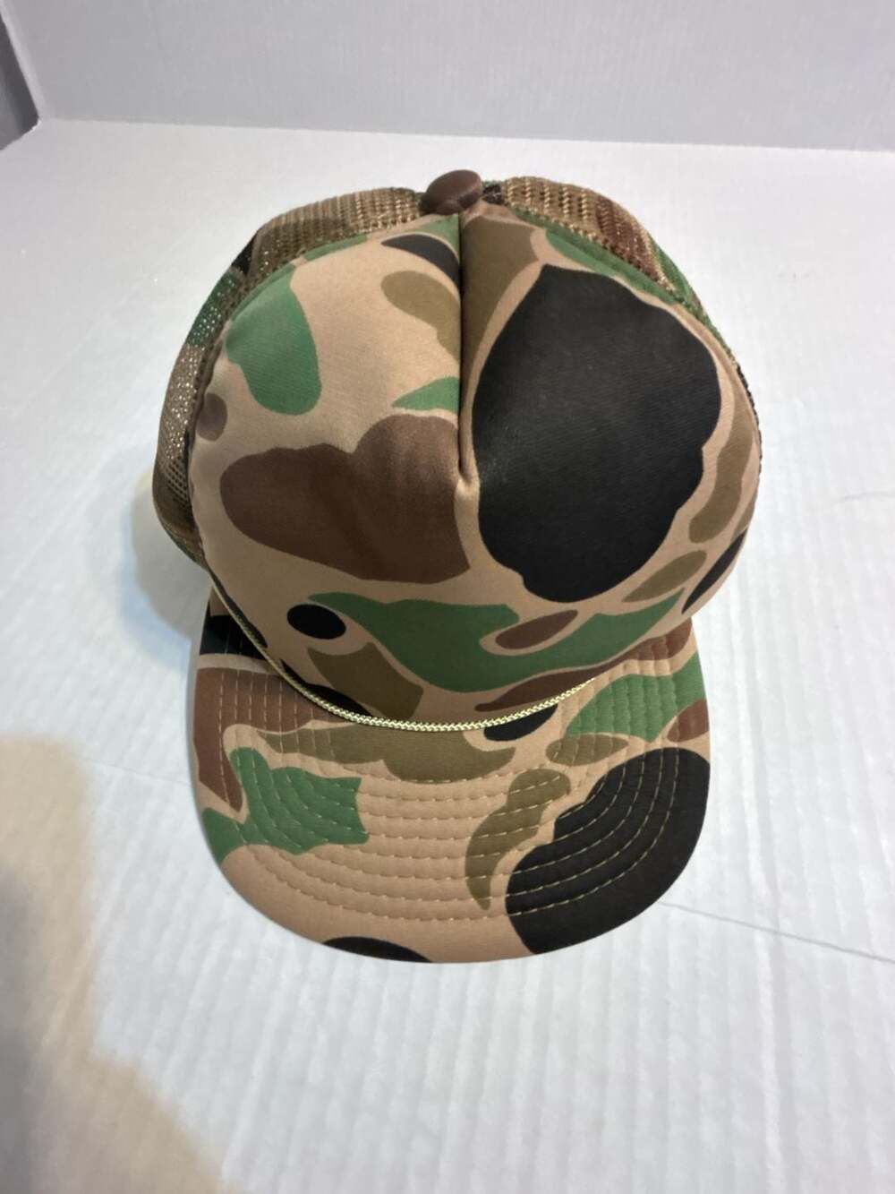 Cobra Caps Vintage Duck Camo Mesh Trucker Hat Snapback